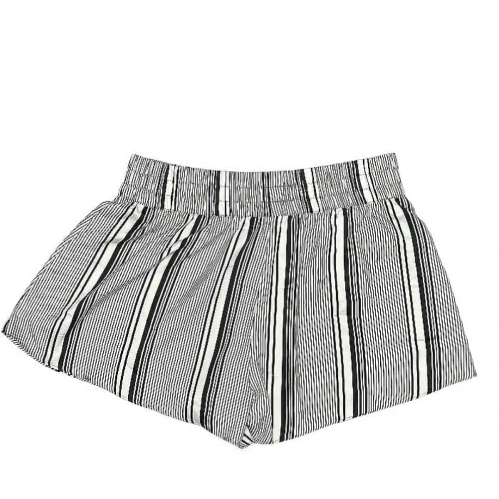 Victoria's Secret Black and White High Waist Shorts